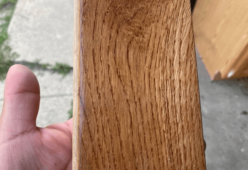 appearance of shellac on floor board