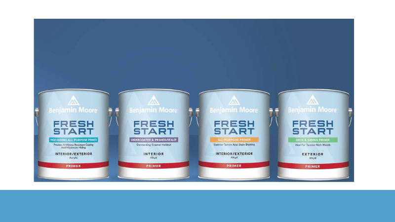 Fresh start line of primers By Benjamin Moore