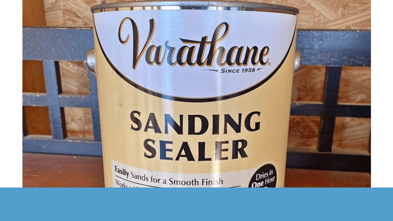 How to apply sanding sealer