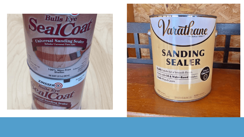 will a sanding sealer change the shade of a stain
