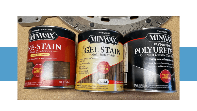 Stain compatibility with other finishes
