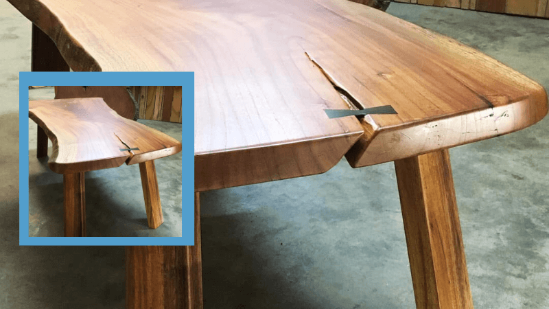 oil finish on wooden furniture