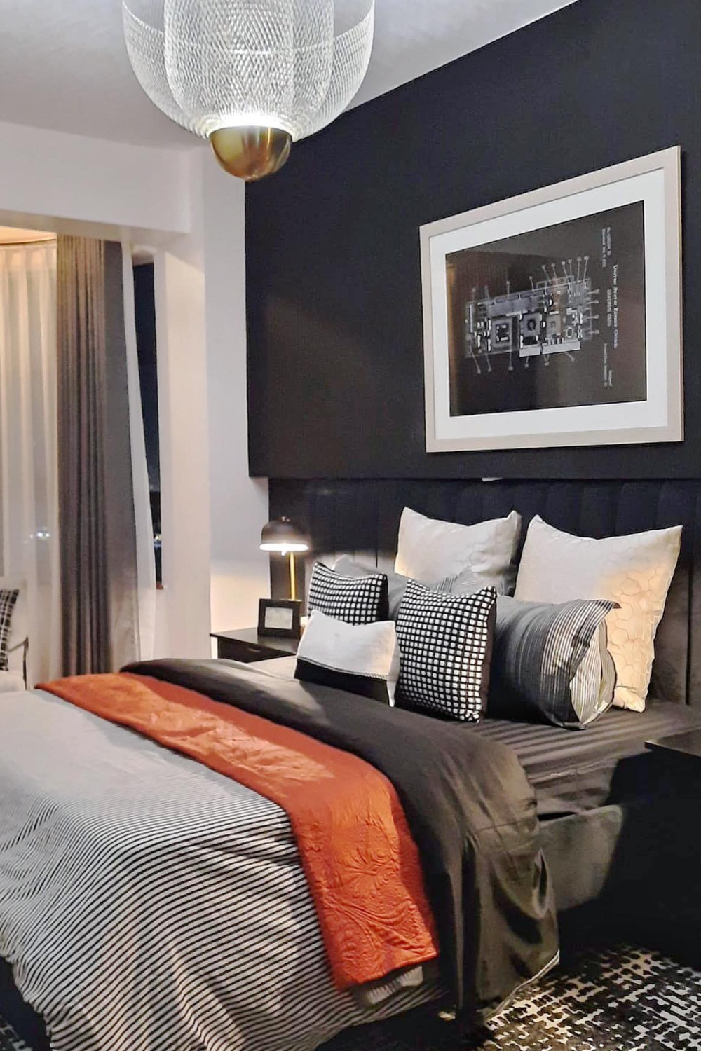 Bold and Beautiful: 10 Inspiring Black Bedroom Ideas