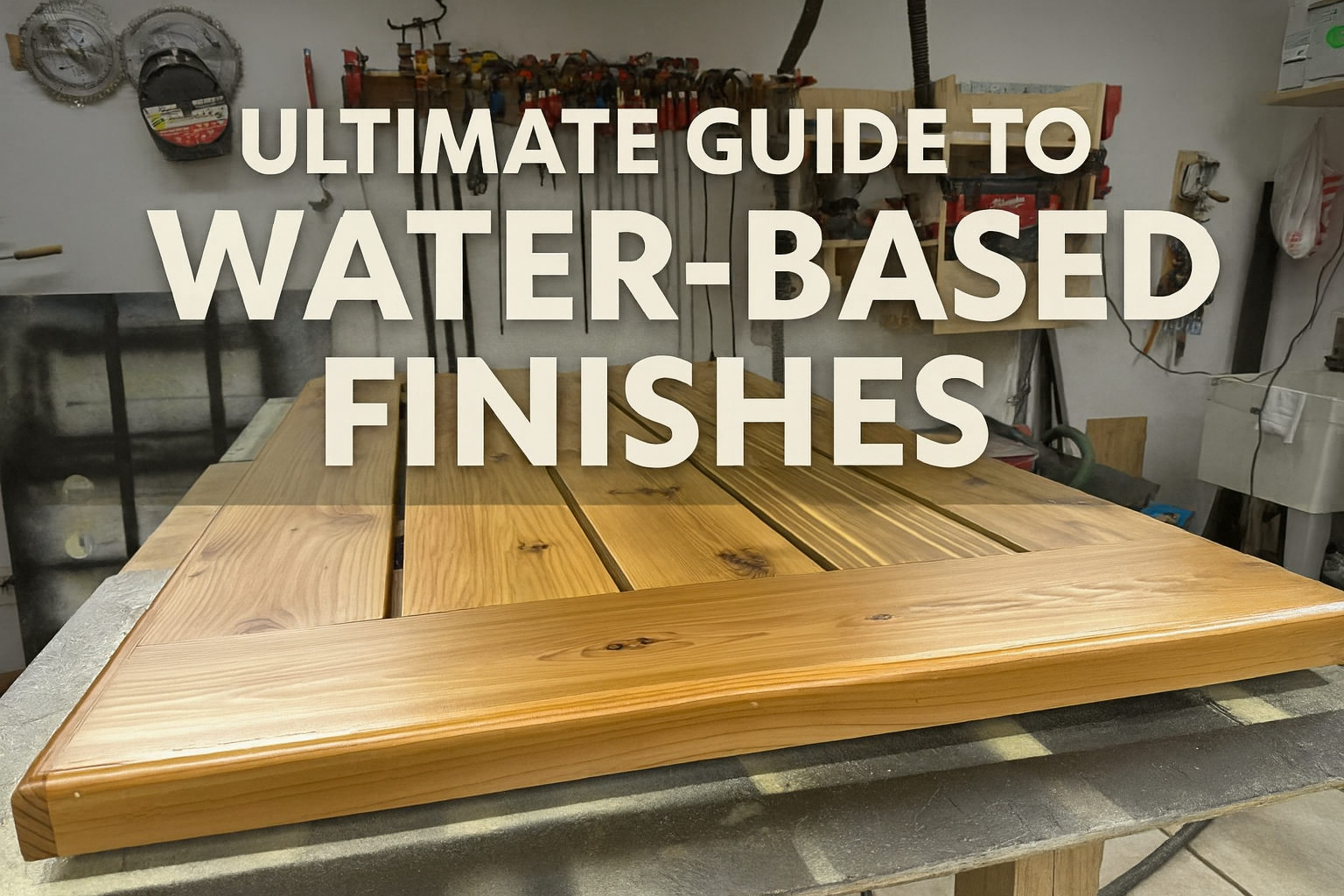 The Ultimate Guide to Water-Based Finishes