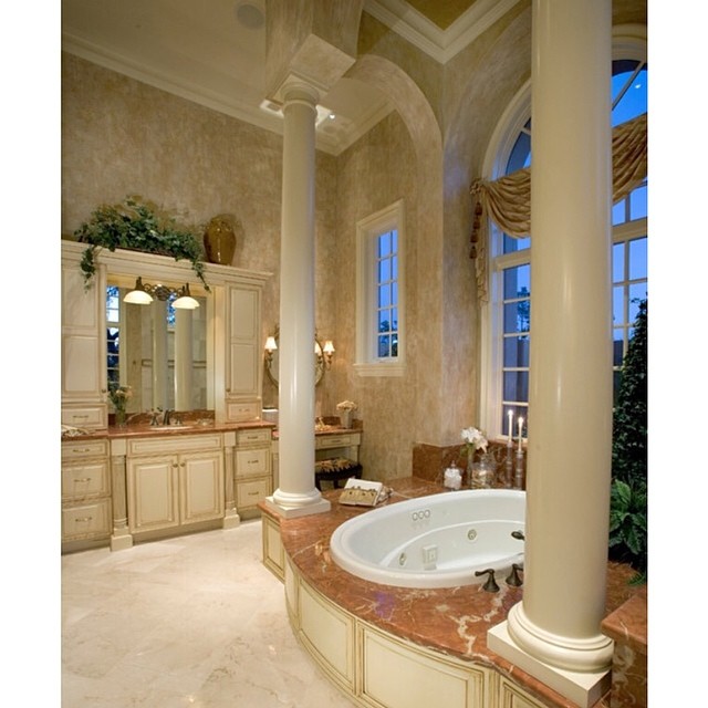 2026 Mediterranean Bathroom Ideas Featuring Arches and Earthy Tones