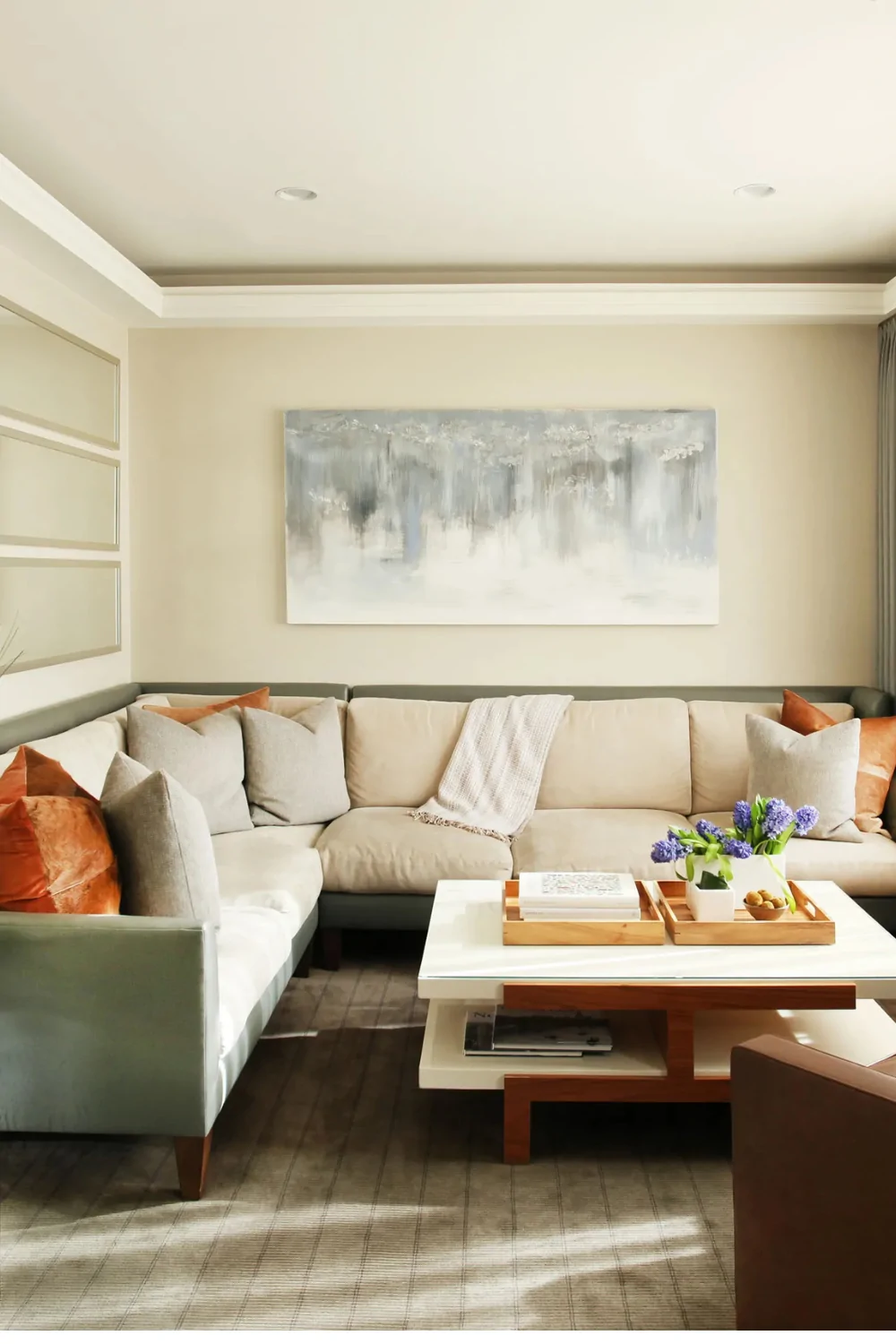 15 Two-Toned Sofa ideas