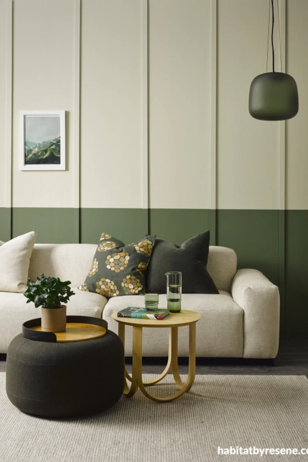 20 Two-Tone Living Room Ideas