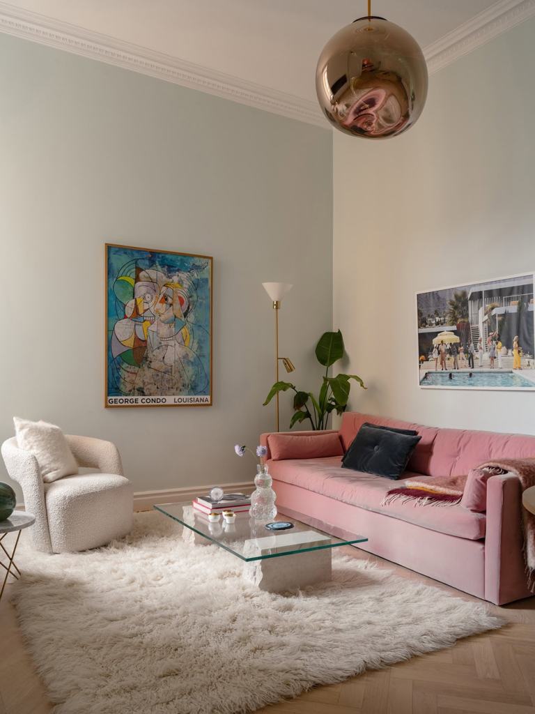 20 pink sofa living room ideas for a warm yet bold effect - COCO LAPINE DESIGNCOCO LAPINE DESIGN