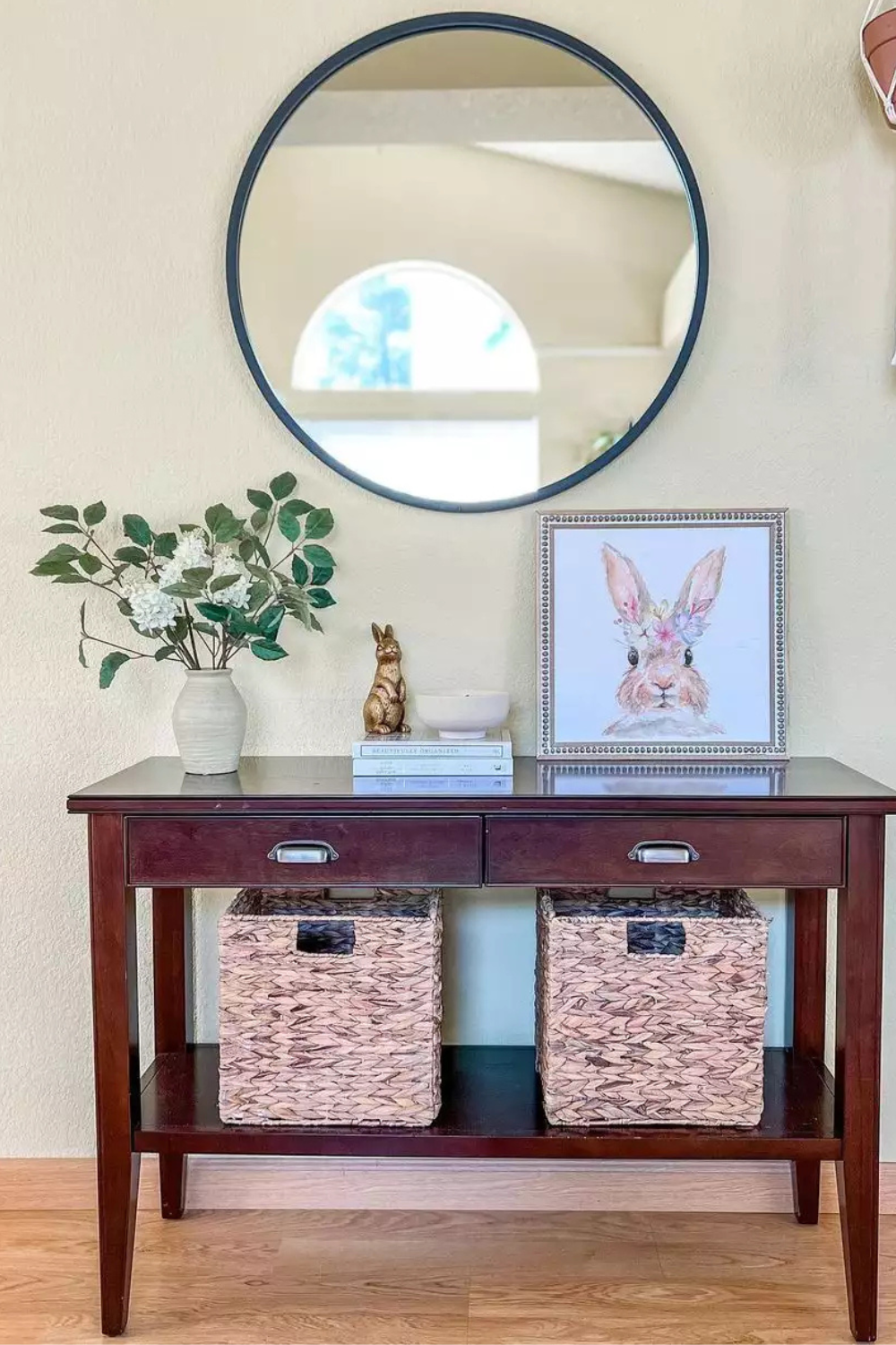 foyer table decor ideas