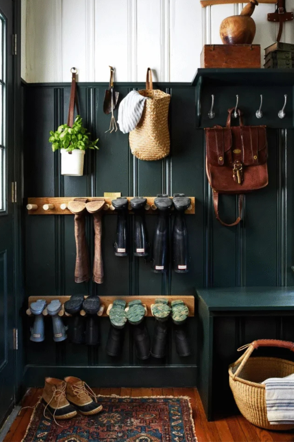mudroom locker styling ideas