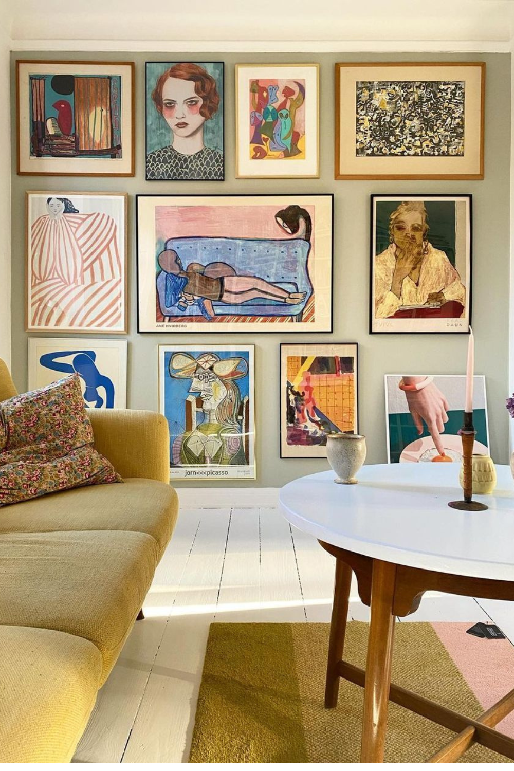 wall gallery ideas and layouts