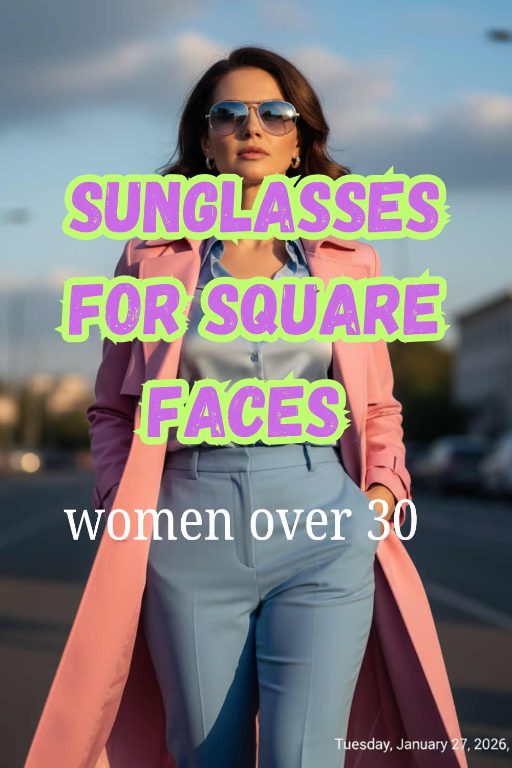 Sunglasses for Square Face Women Over 30: 10 Stylish Ideas