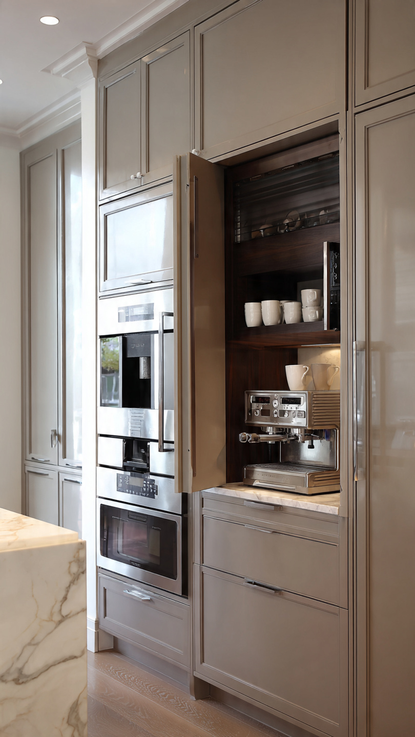 10 Appliance Garage Ideas to Hide the Kitchen Clutter