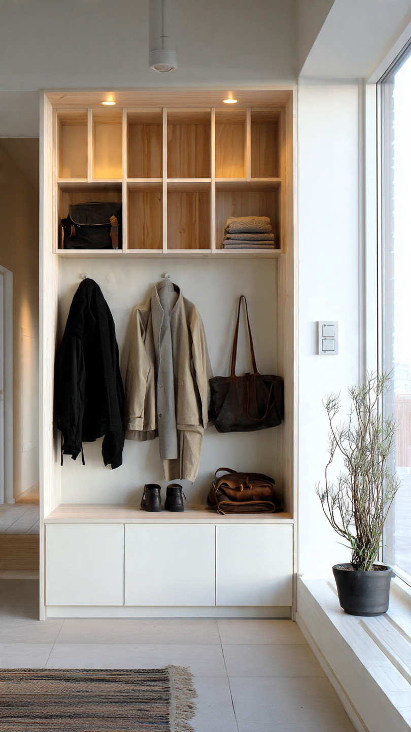 10 Coat Storage Ideas for Homes With No Mudroom