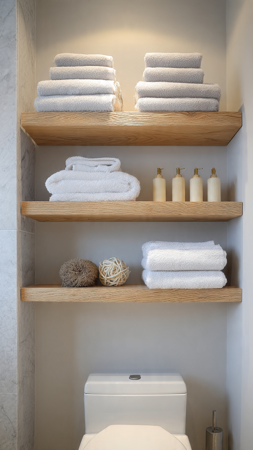 10 Over-the-Toilet Storage Ideas That Do Not Look Cheap