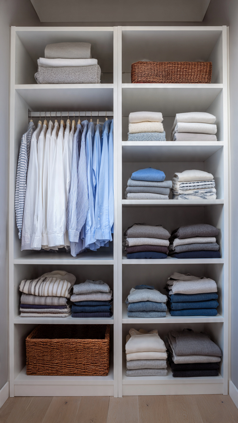 10 Open Wardrobe Styling Ideas That Look Intentional