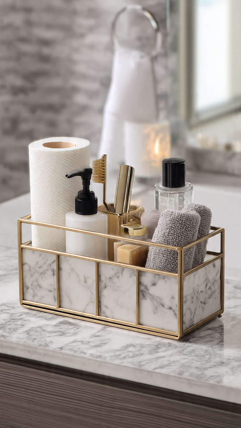 10 Bathroom Counter Organization Ideas That Still Look Luxe