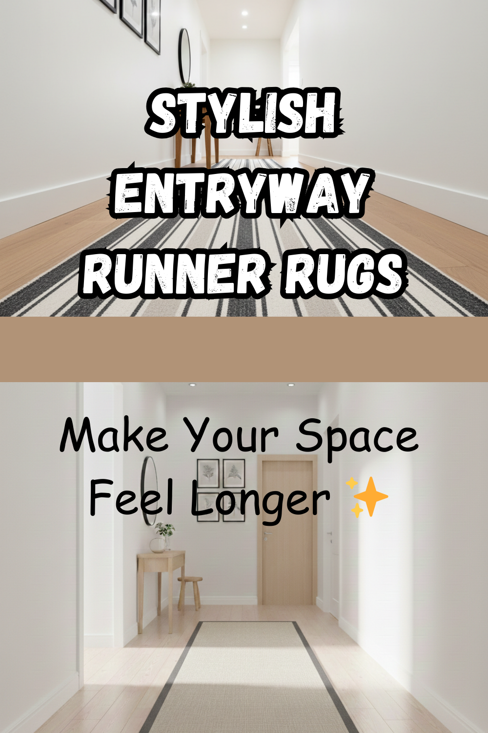 10 Entryway Runner Rug Ideas That Make the Space Feel Longer
