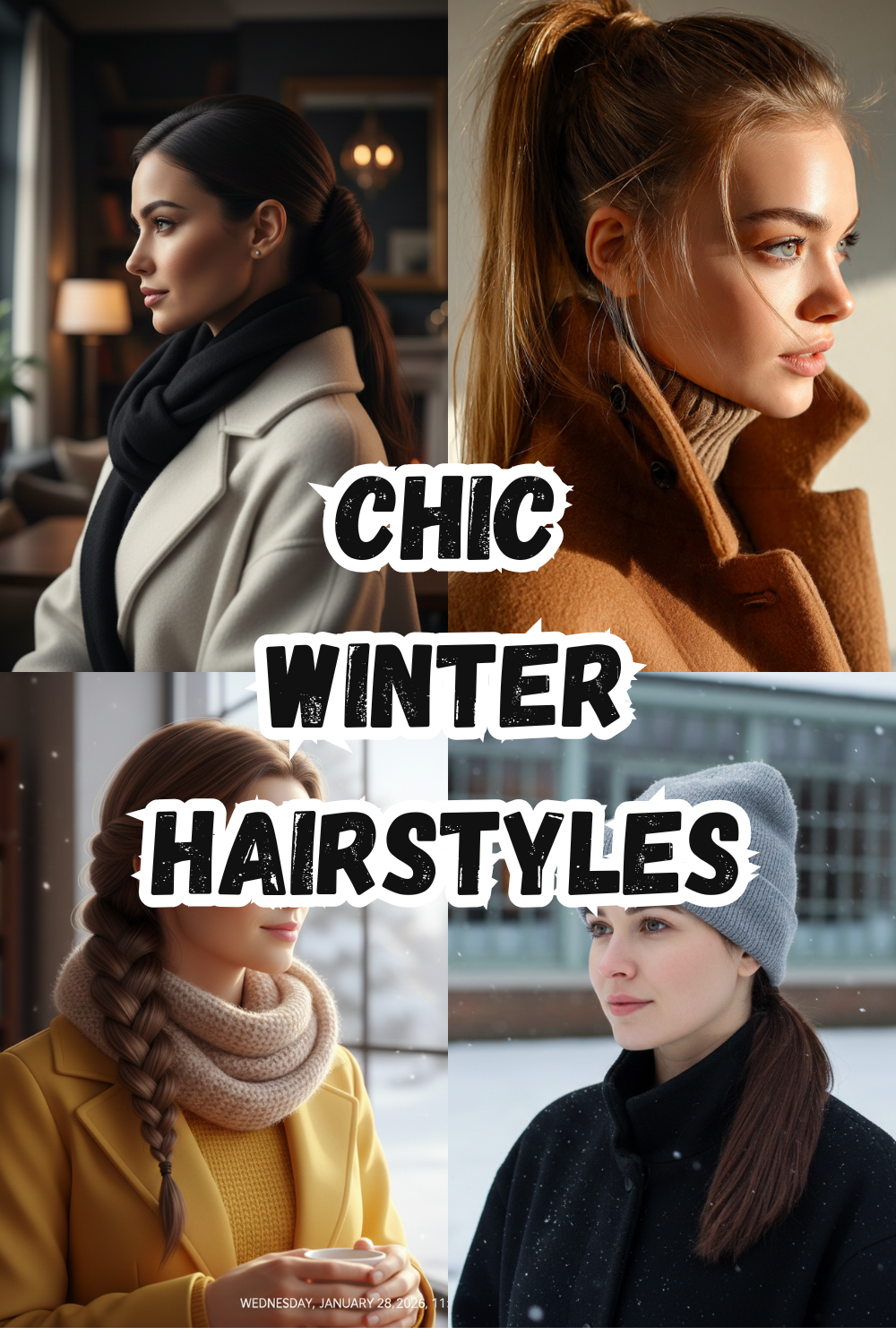 10 Winter-Friendly Hairstyles That Stay Chic in the Cold