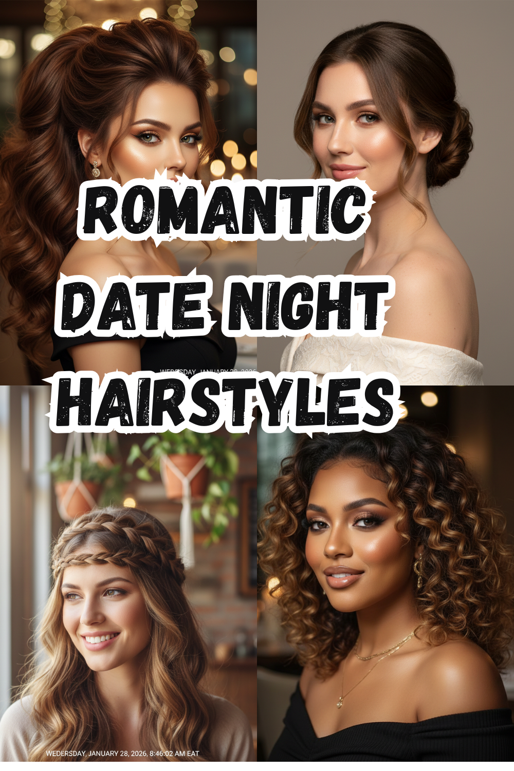 10 Romantic Hairstyles for Date Night That Turn Heads