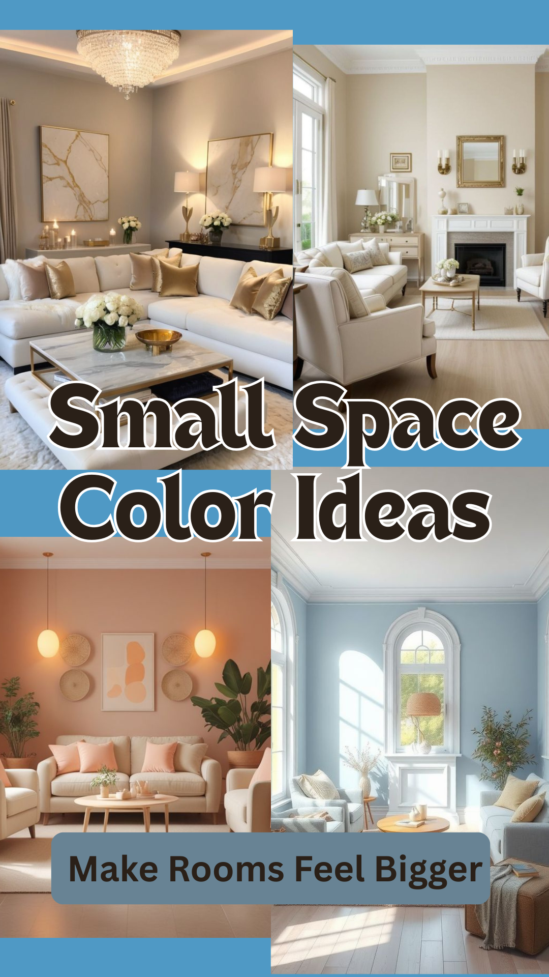 10 Small Space Color Ideas That Make Rooms Feel Bigger