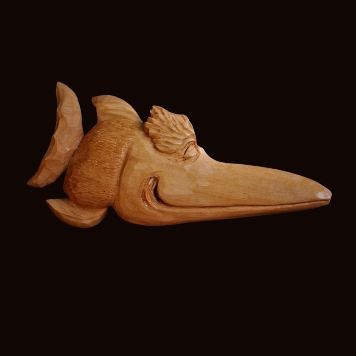fish woodcarving