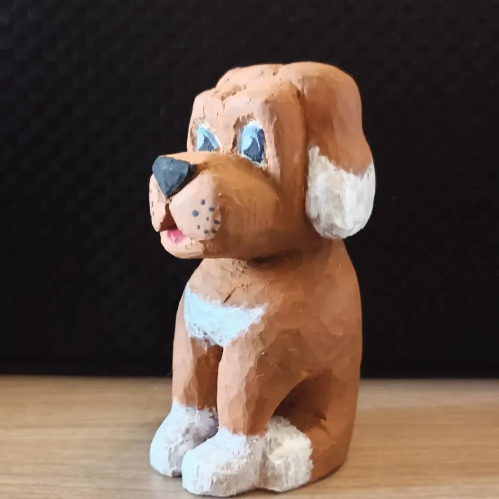 easy dog woodcarving ideas for beginners