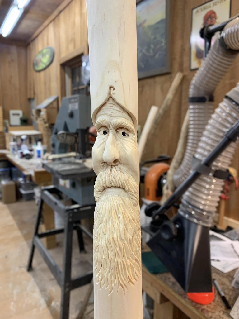 simple wood spirit carving ideas